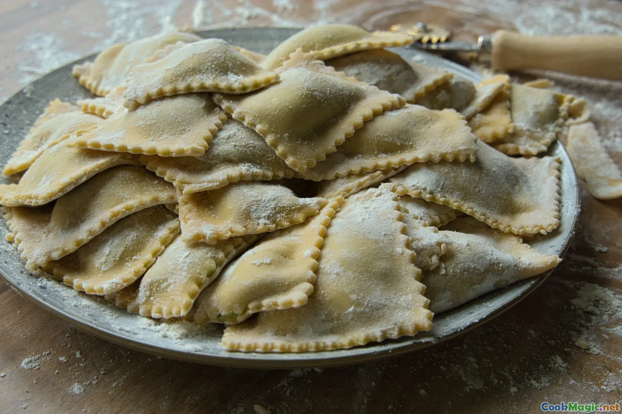 Manti Techniques Folding Uzbek Meat Dumplings