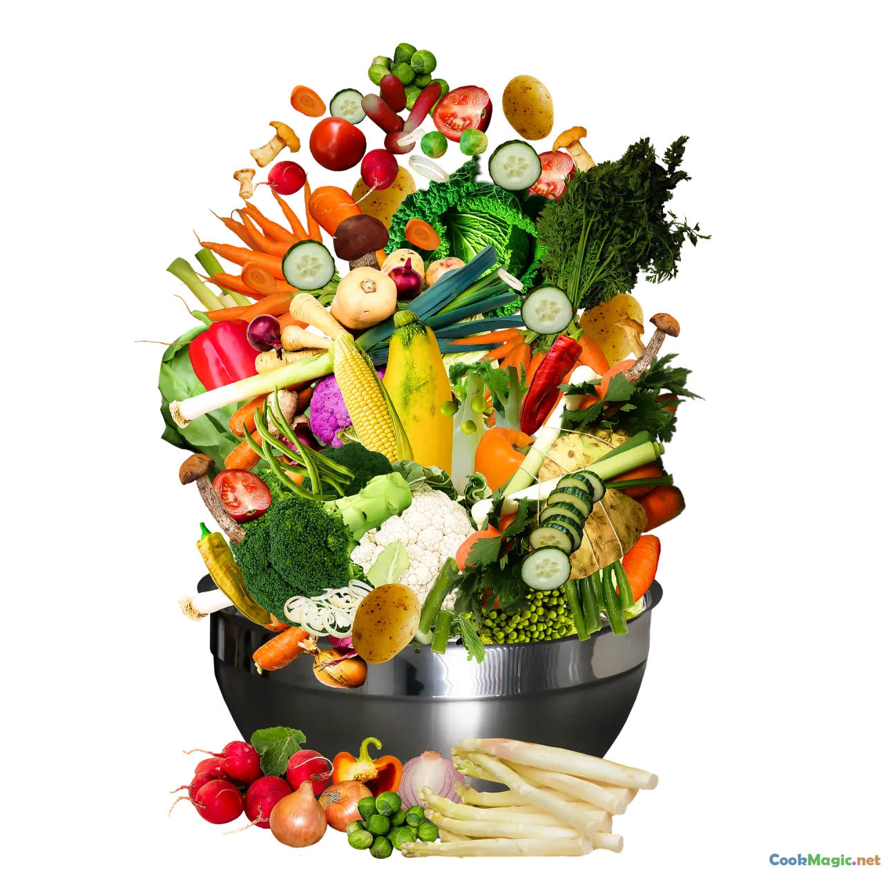 modern Kanak chef, vegetarian culinary fusion, tropical produce display