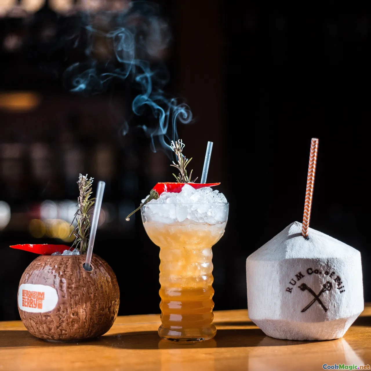 Piton beer, rum, lime juice, coconut water