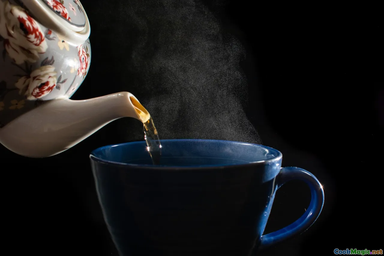 rice grains, vermicelli, pot, steam