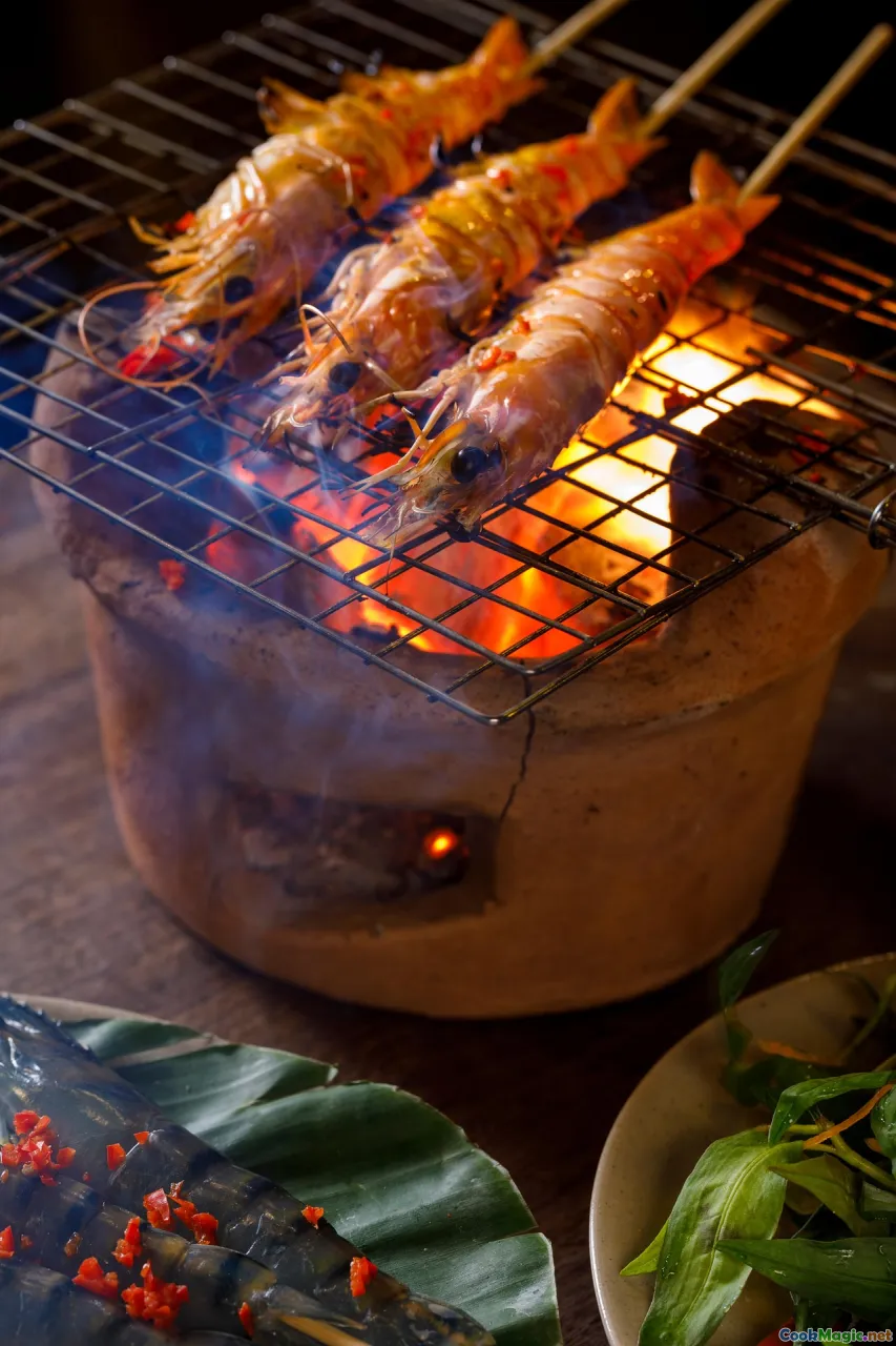 seafood, coastal, Queensland, BBQ, prawns