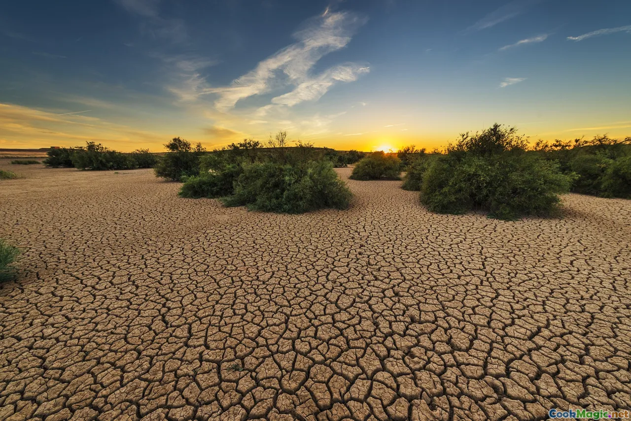 seed saving, drought landscape, hands soil, sunrise
