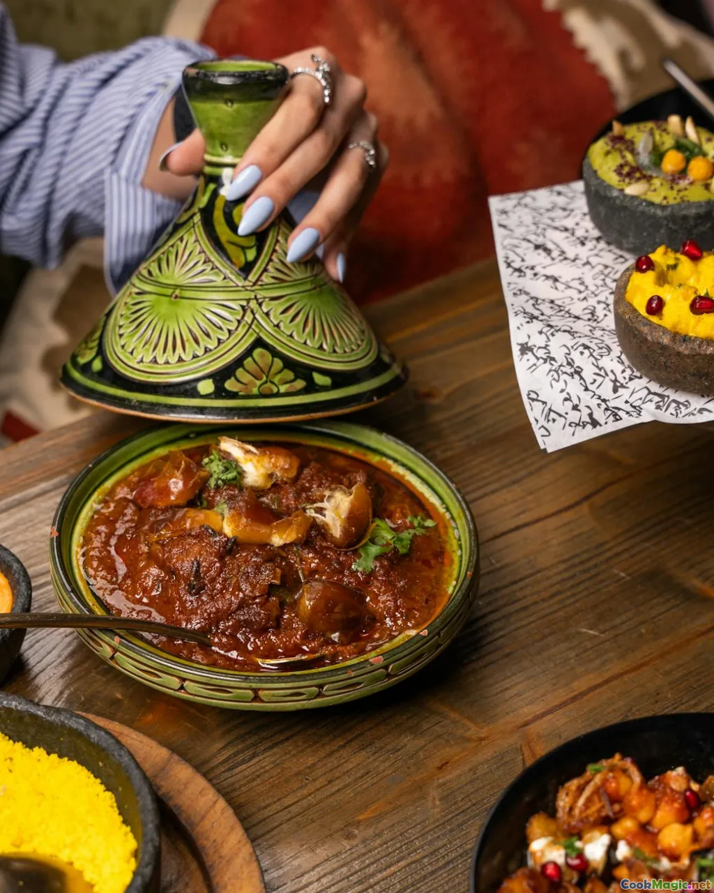 Afghan cuisine, traditional dish, lamb, spices, cultural food