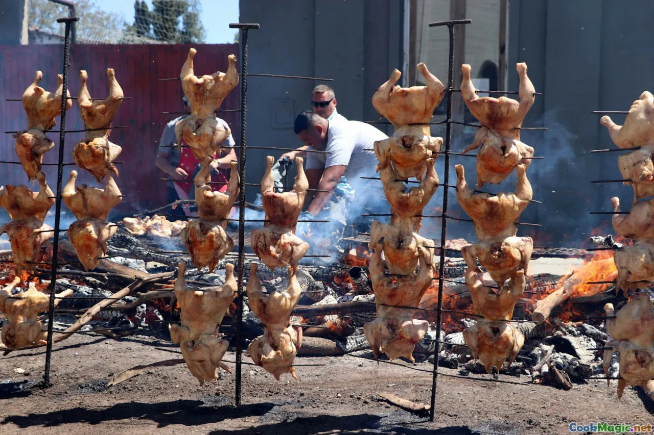 Argentine flag, gaucho, gaucho cooking