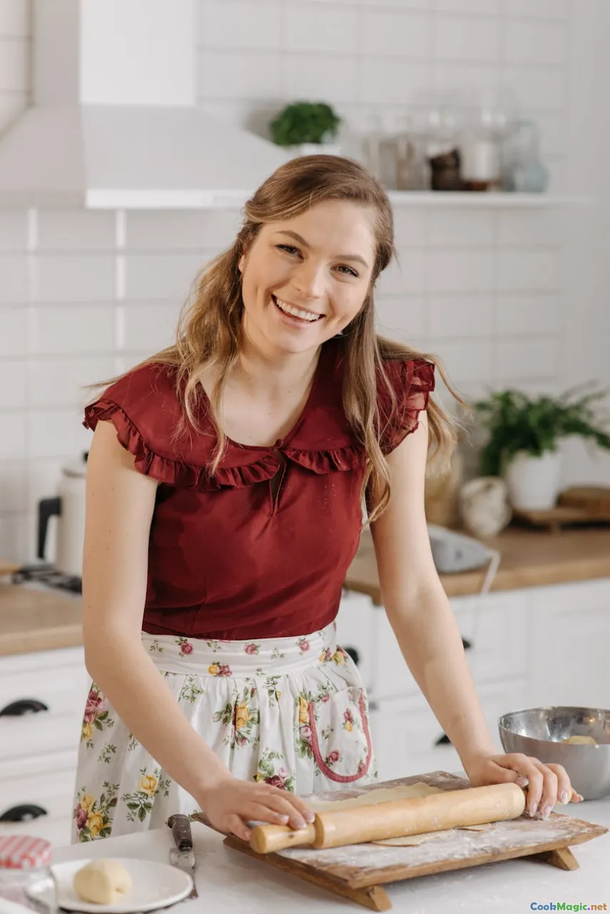 baking board, rolling pin, baking molds, pastry brush