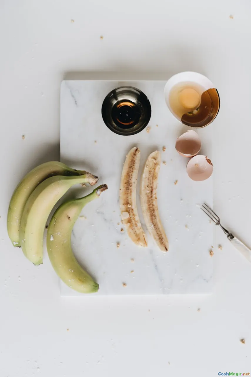 baking tips, kitchen scene, ingredients layout