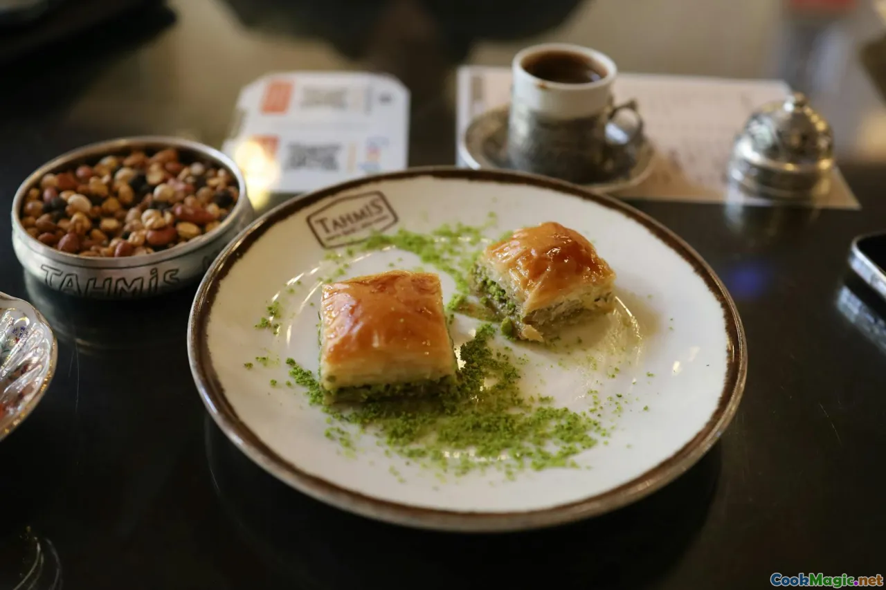 Bosnian desserts, baklava, Turkish delight, coffee, traditional drinks