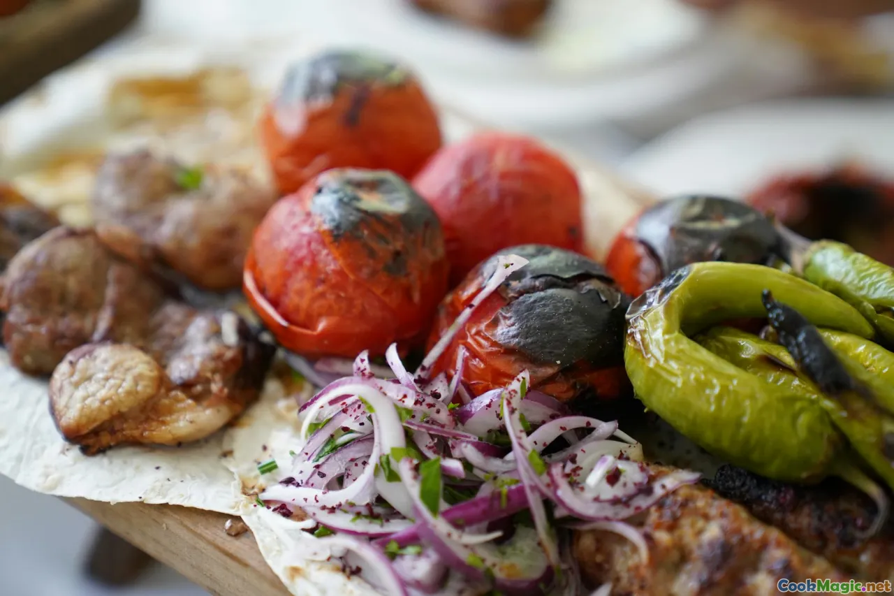 charred onions, soffritto, spices, herbs