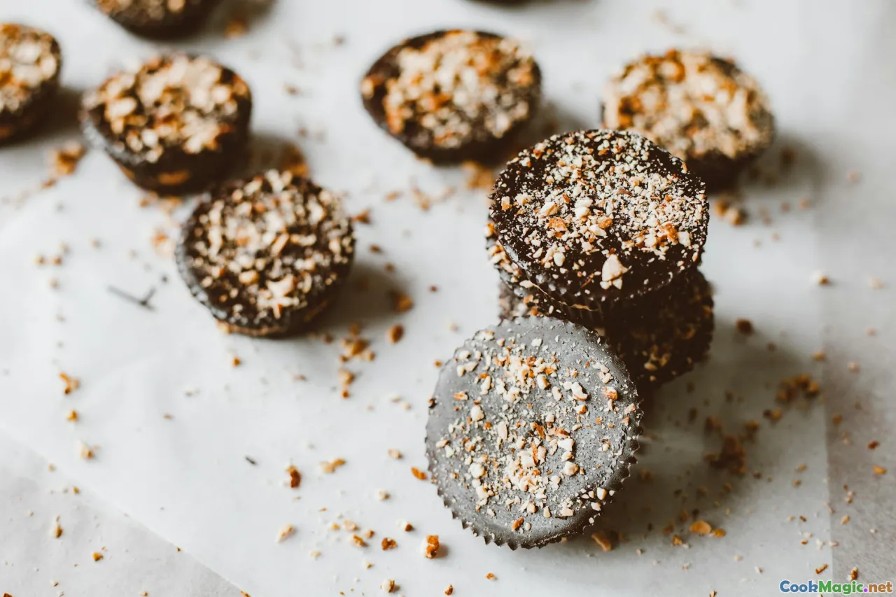 cocoa beans, nutmeg, sweets