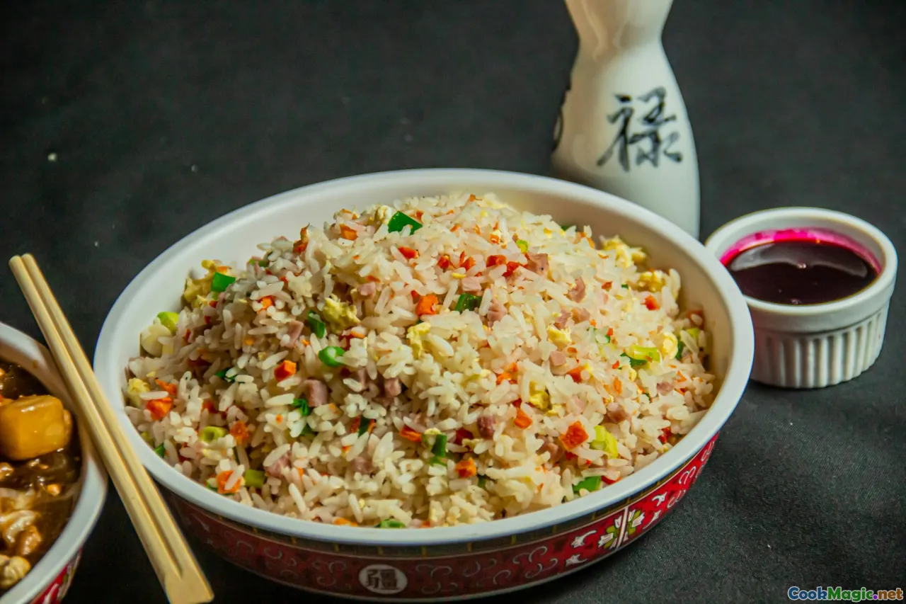 condiments, noodles, rice, fusion