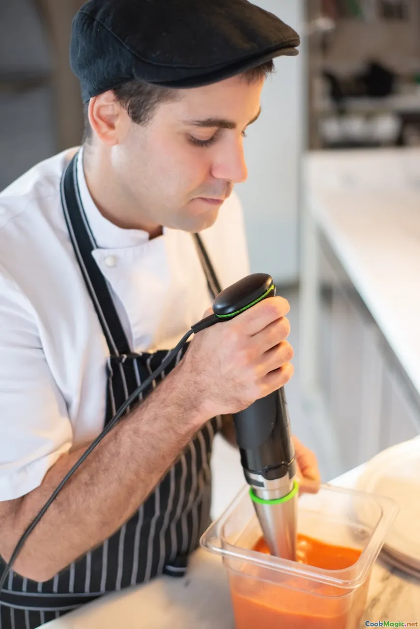 culinary techniques, blending, coconut milk, sauce preparation