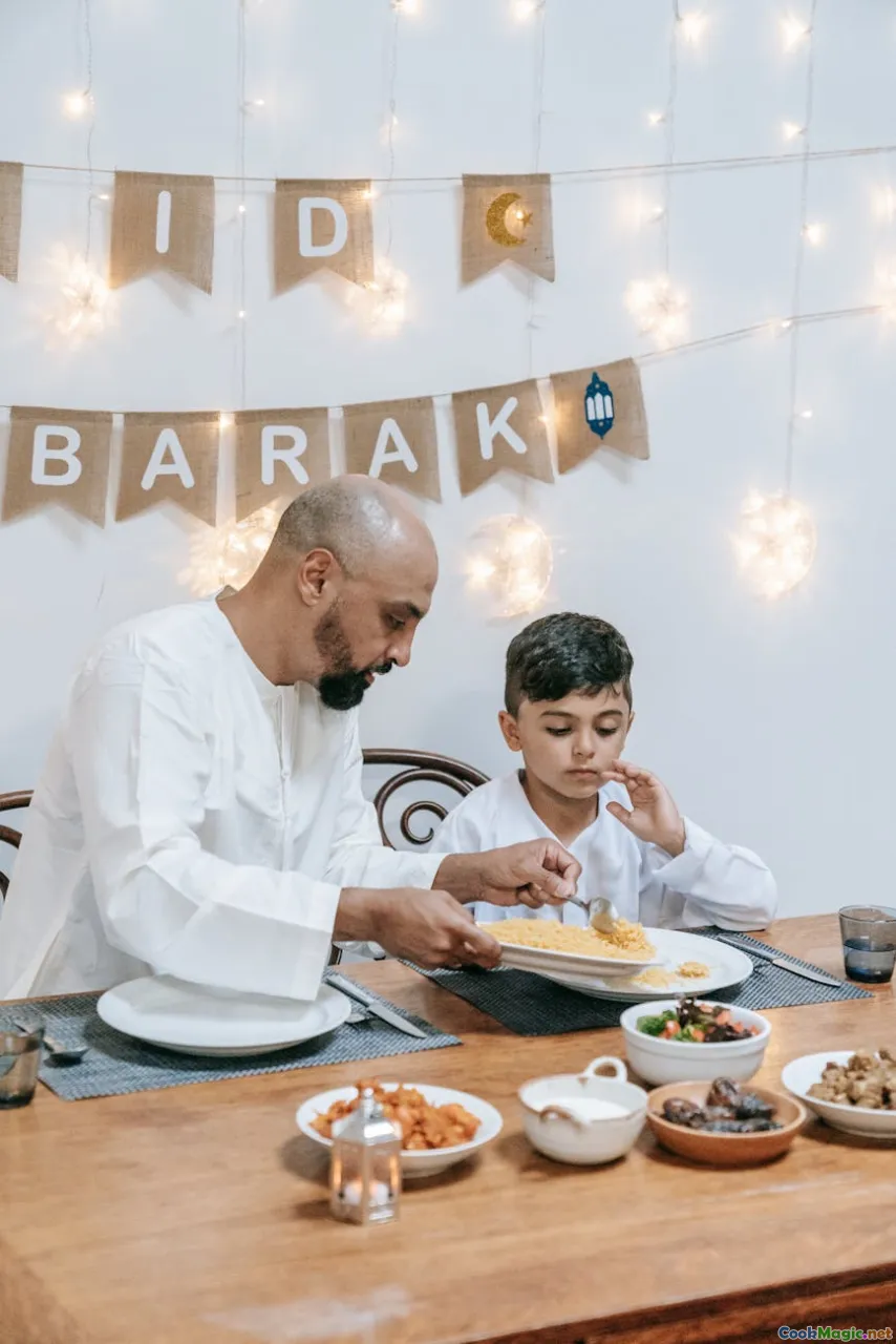 cultural celebration, culinary tradition, happy family meal