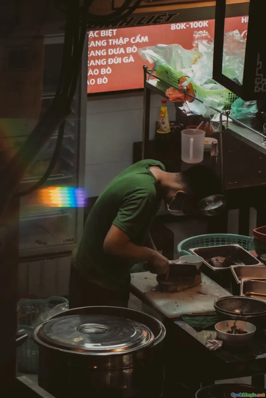 decision, ingredients, cutting board, ladle
