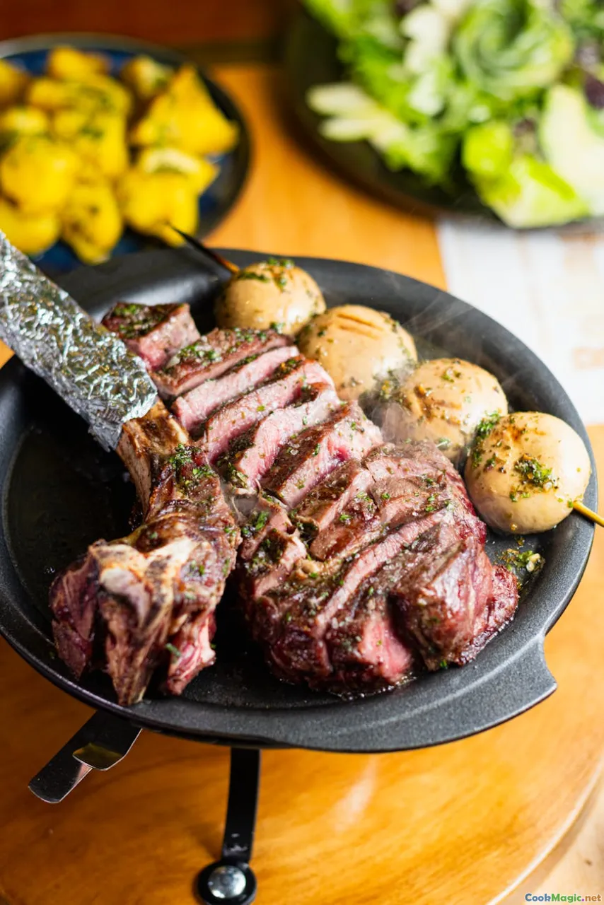 deer steak, pig stew, traditional New Caledonian dish