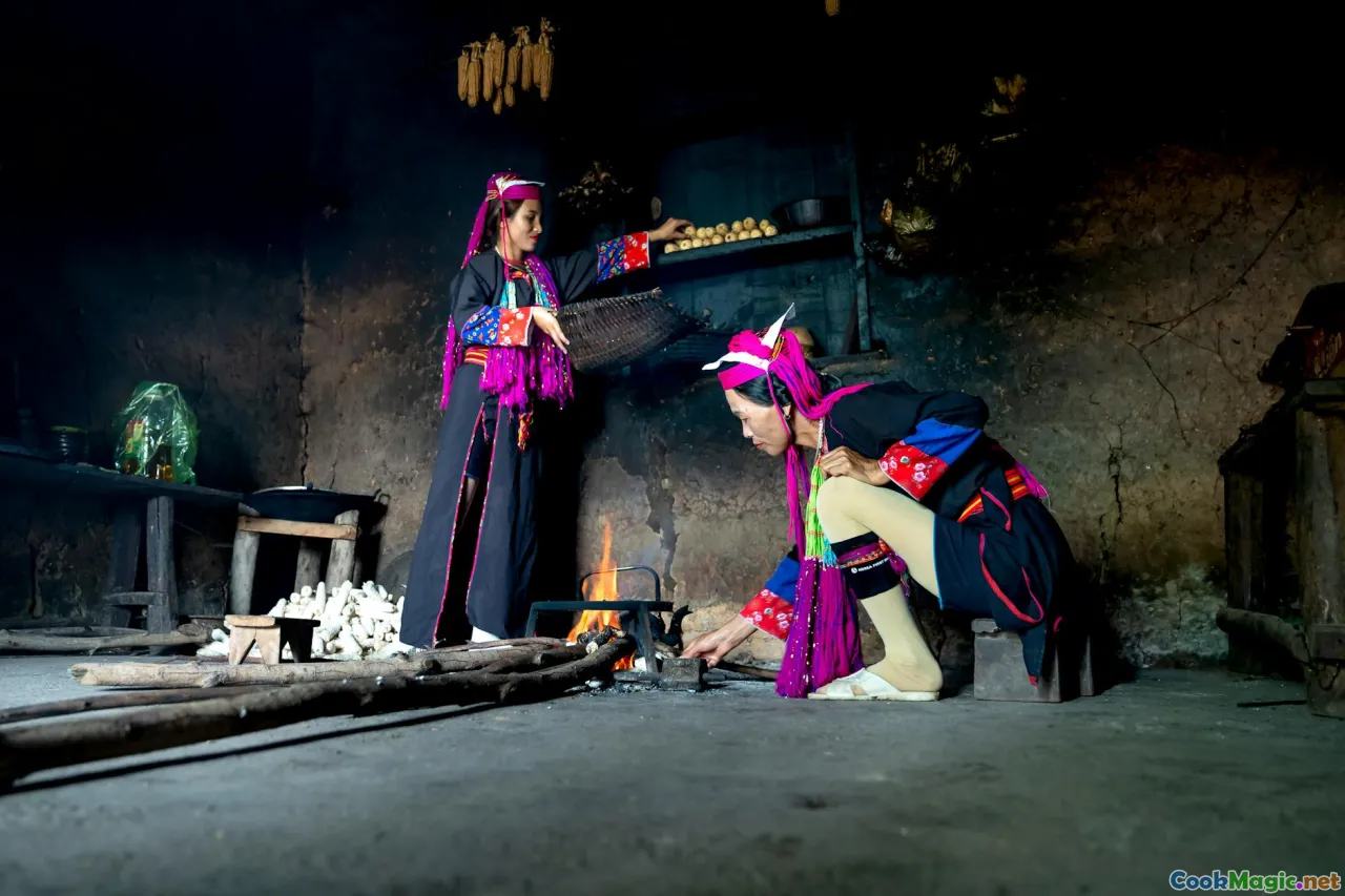 family kitchen, cooking traditions