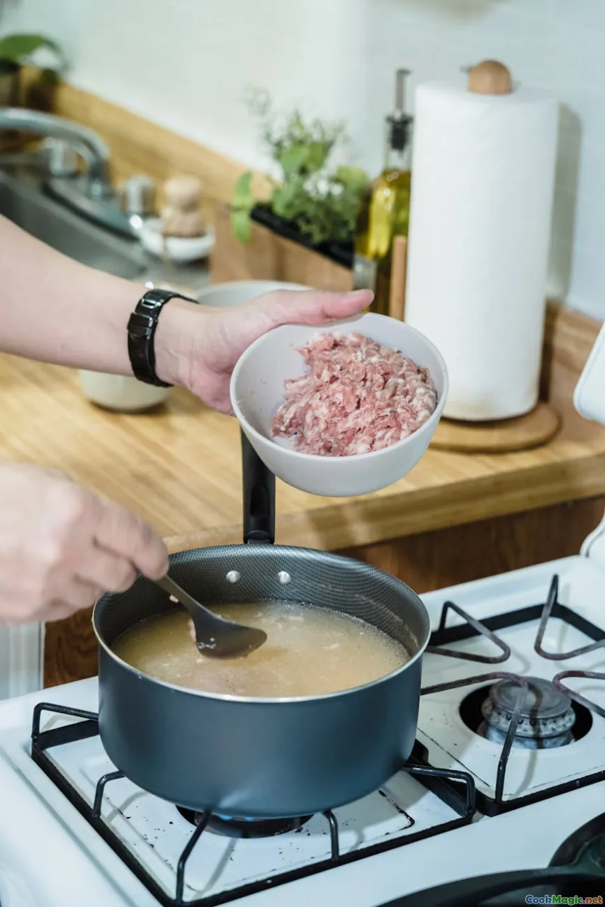 family kitchen, simmering pot, nostalgia, handwritten recipe
