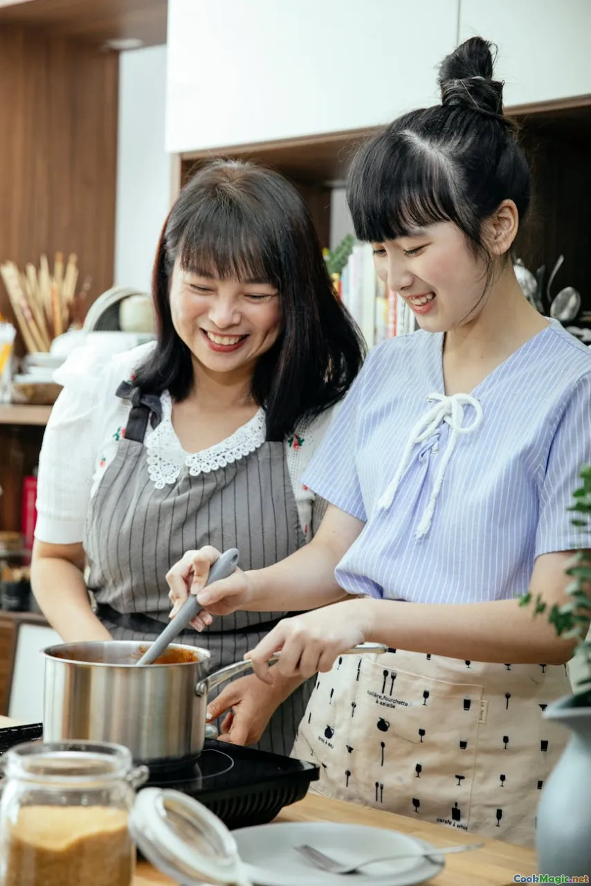 family table, Hungarian countryside, chef cooking