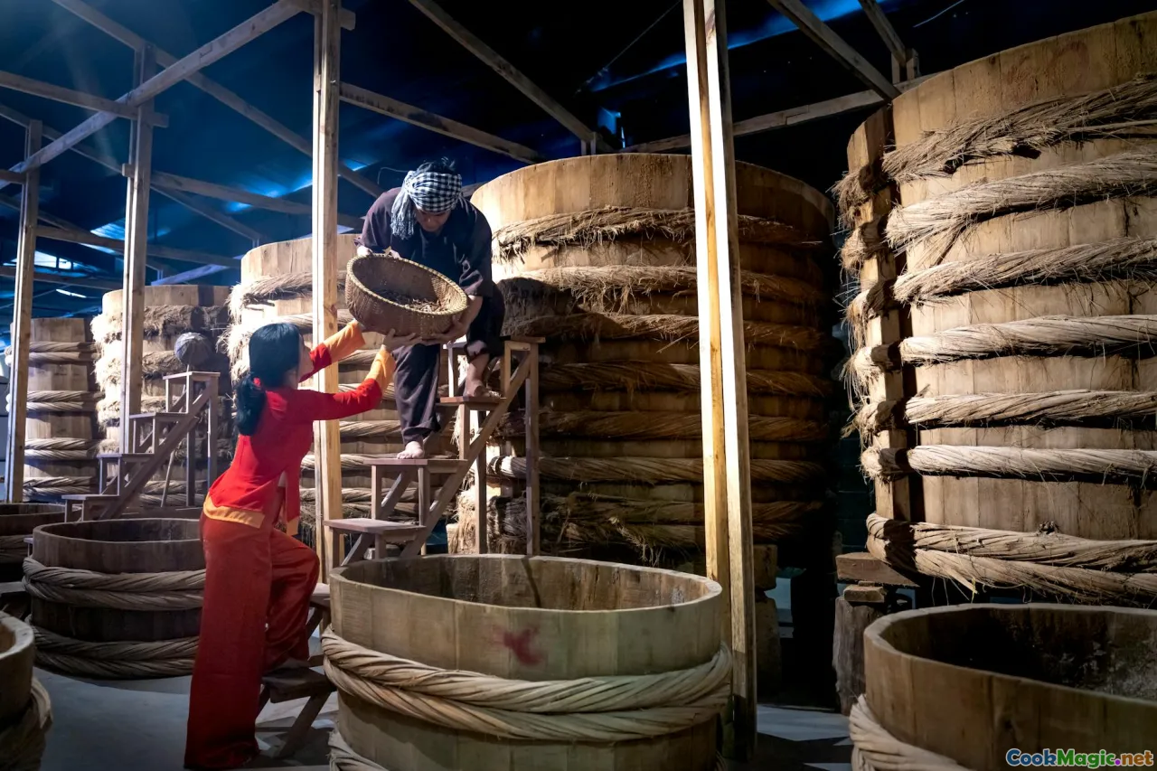 fish fermentation, traditional fermentation, fish salt, fermentation vessels