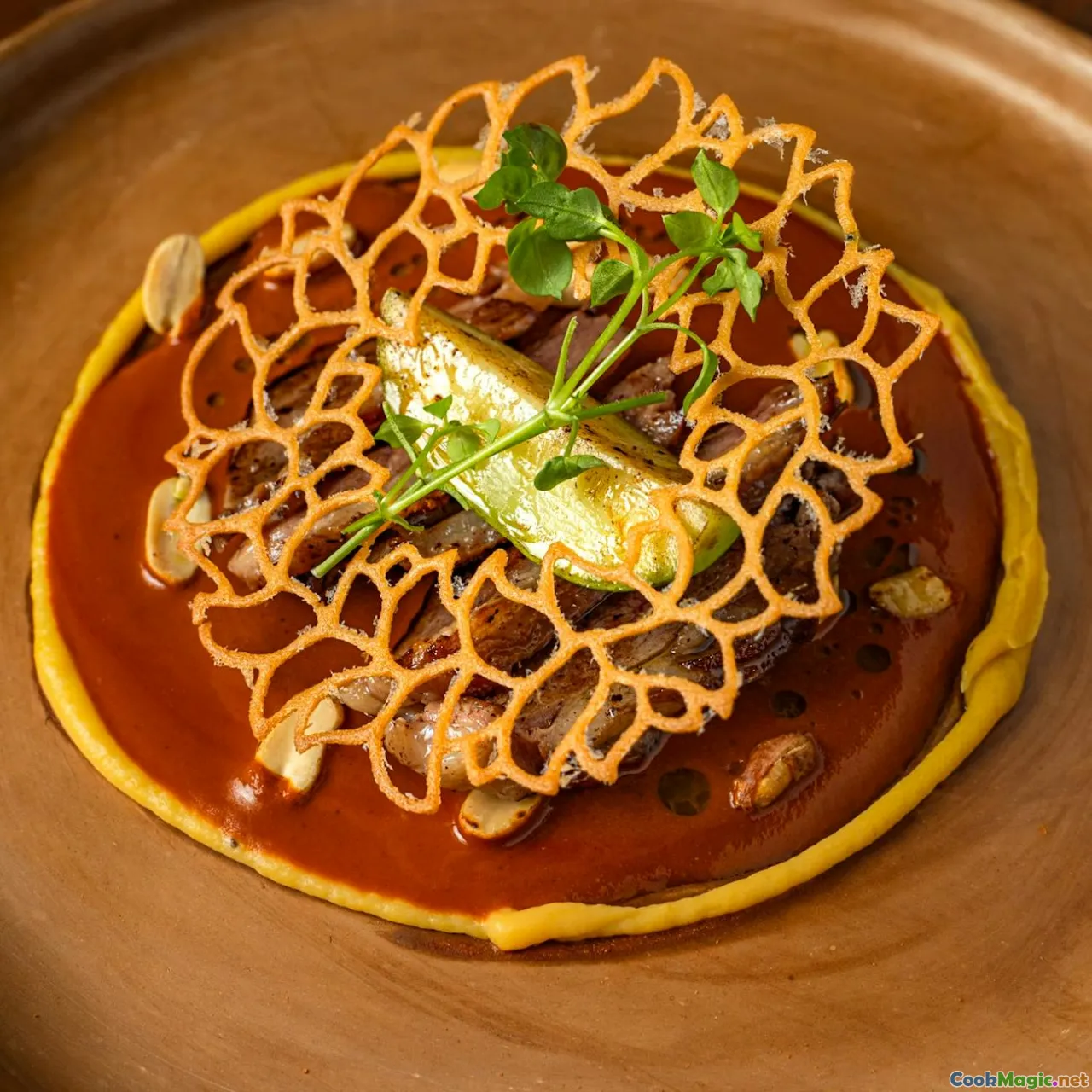 food presentation, culinary art, innovative plating