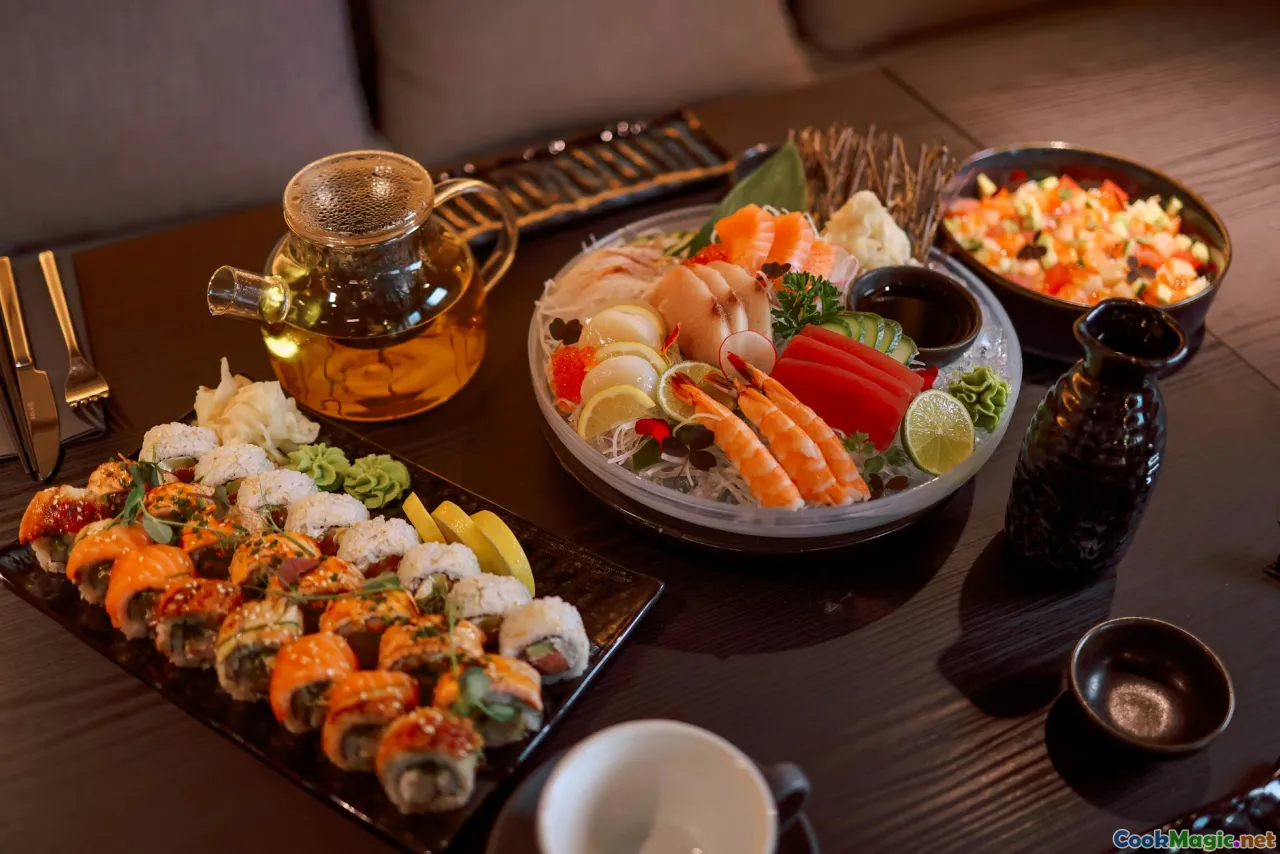 Garifuna dishes, seafood platter, coconut shrimp