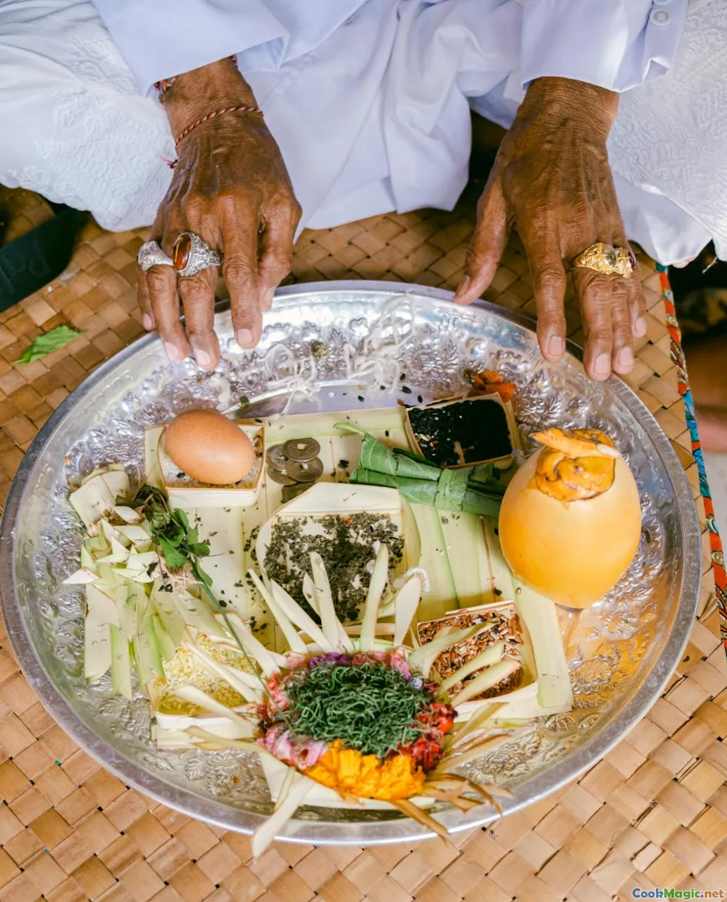 Ghanaian ingredients, spices, vegetables