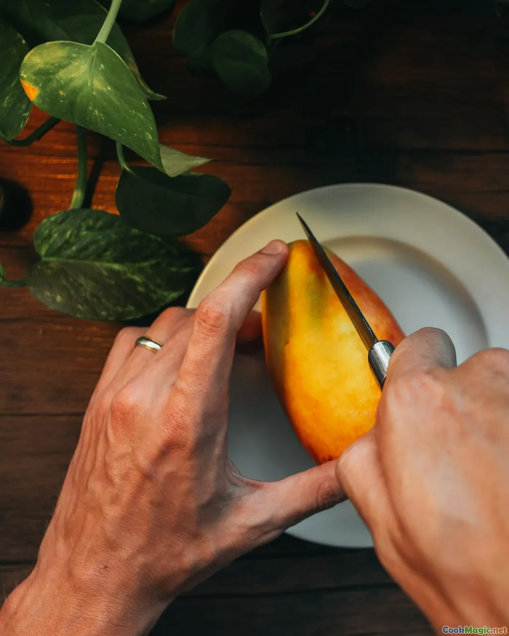 home cooking, tropical fruit dishes, culinary experimentation