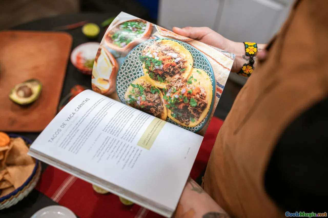 Korean tacos, recipes, street food setup, colorful plate