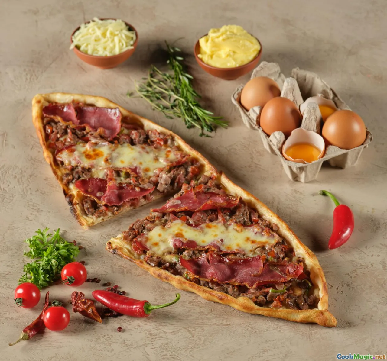 lamb, tsouloura, holly, red eggs