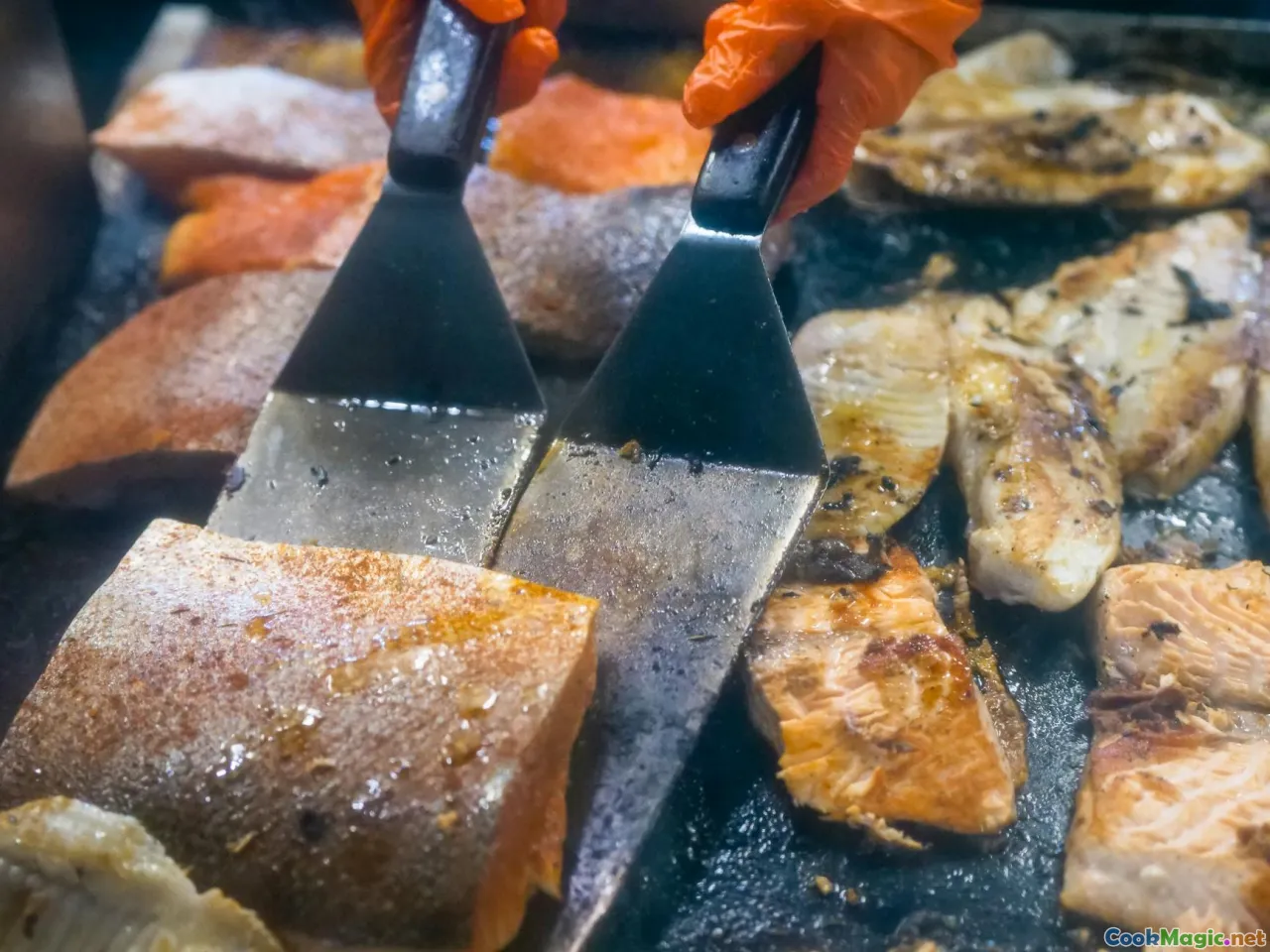 marinating fish, grilling seafood, pan-frying fish