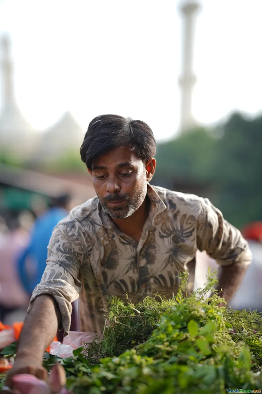 market stall, garbanzos, butcher, spices
