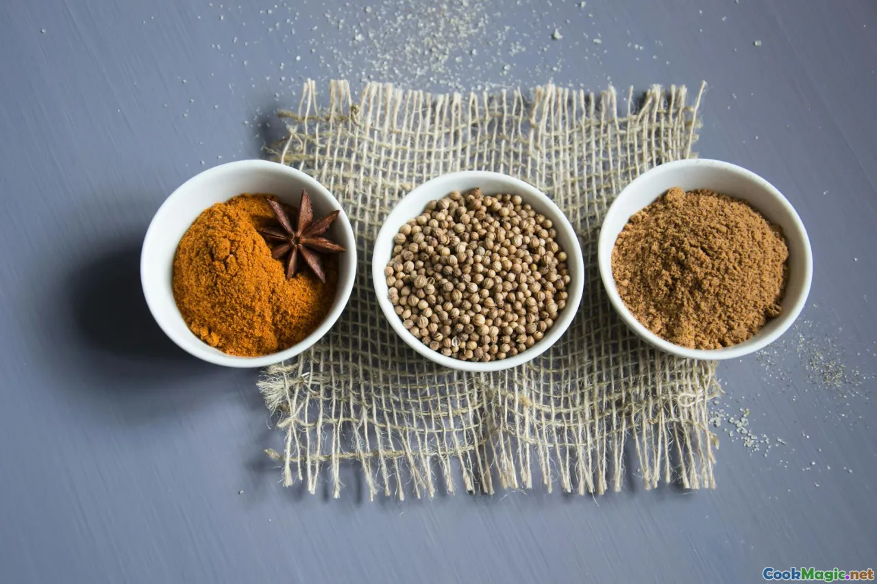 Mauritian spices, spice blend, turmeric powder, fragrant herbs