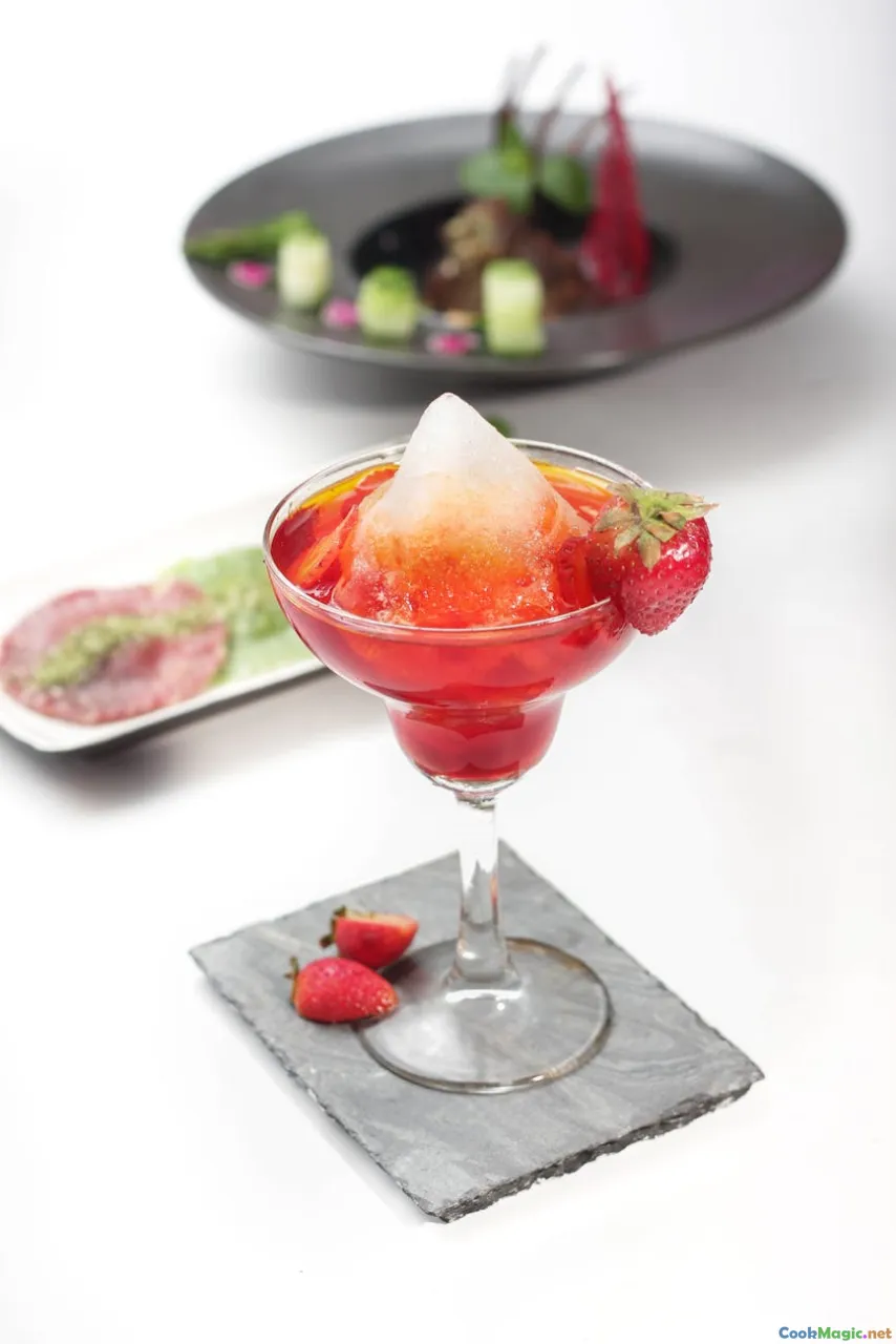 modern berry desserts, Scandinavian chef, gourmet presentation