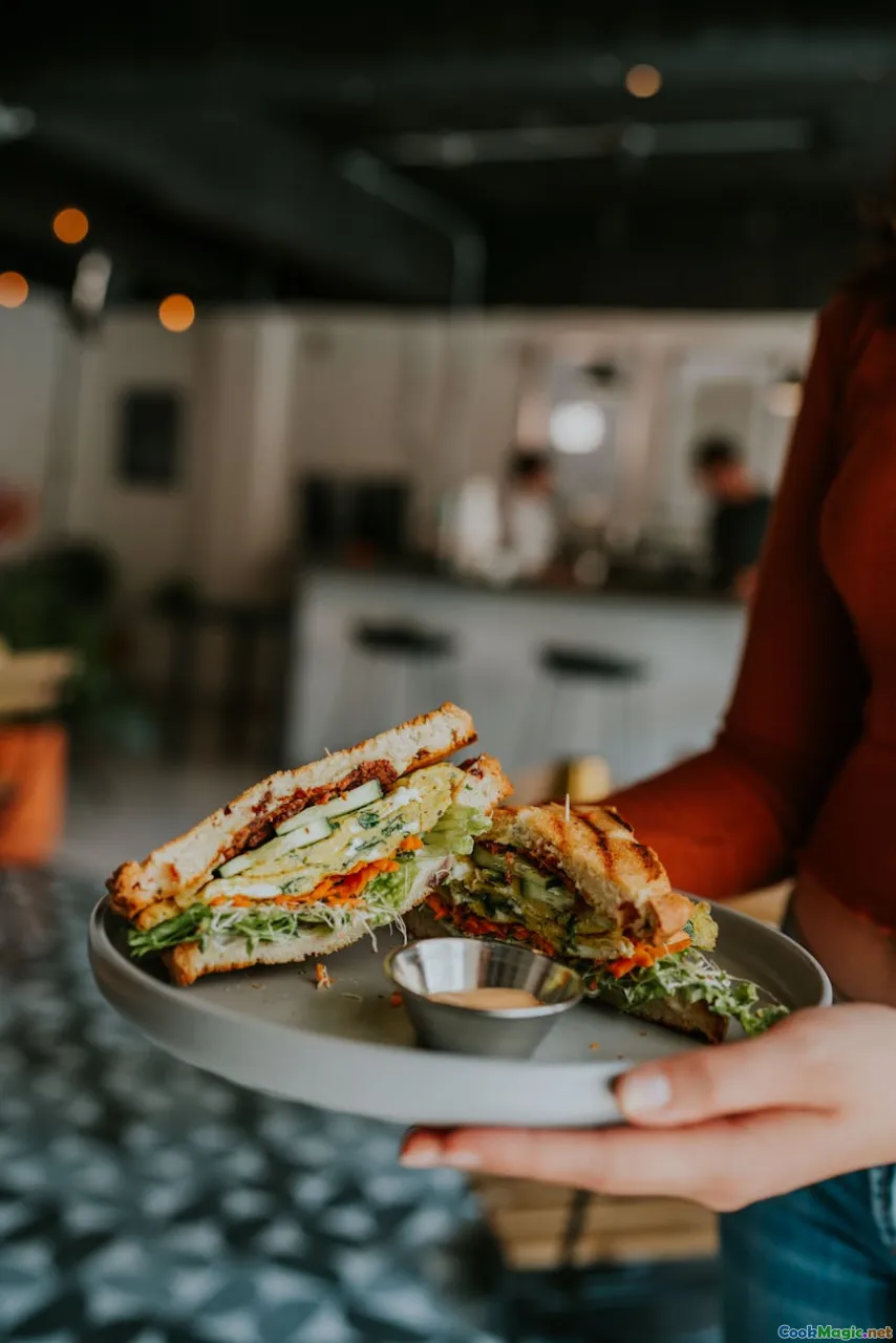 modern Bosnian restaurant, vegetarian platter, culinary fusion