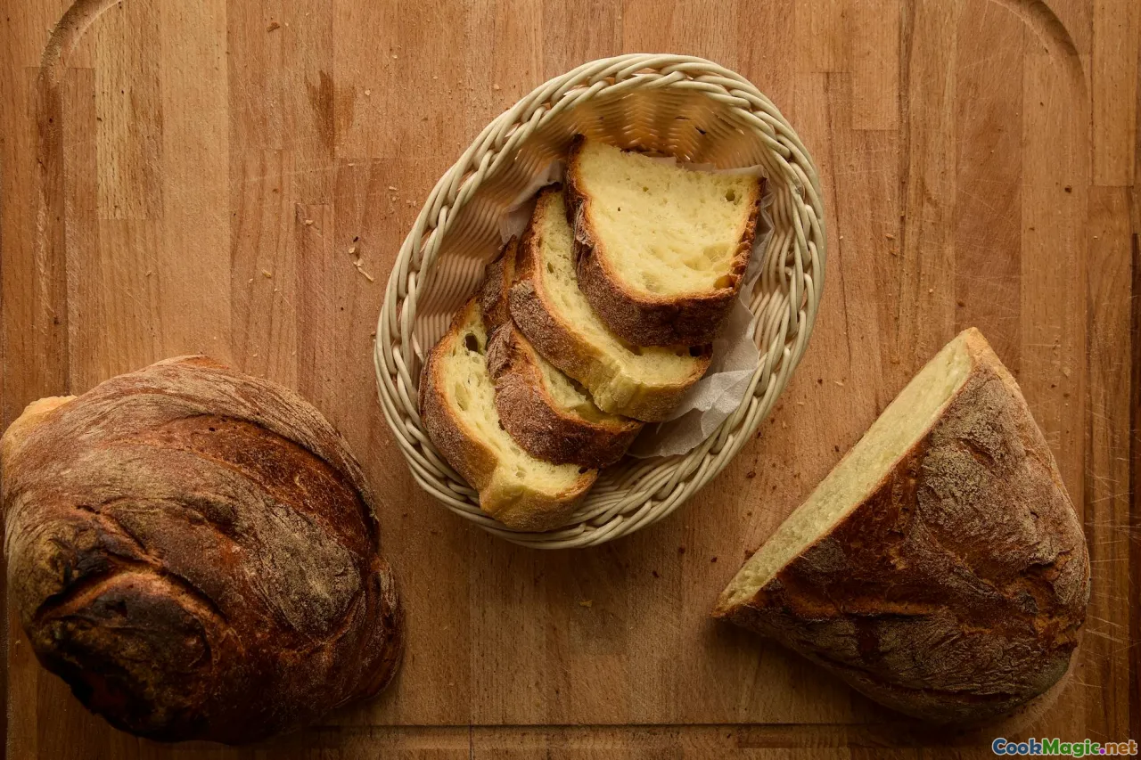 Russian black bread, traditional bakery, rye loaf, rustic bread, cultural symbol