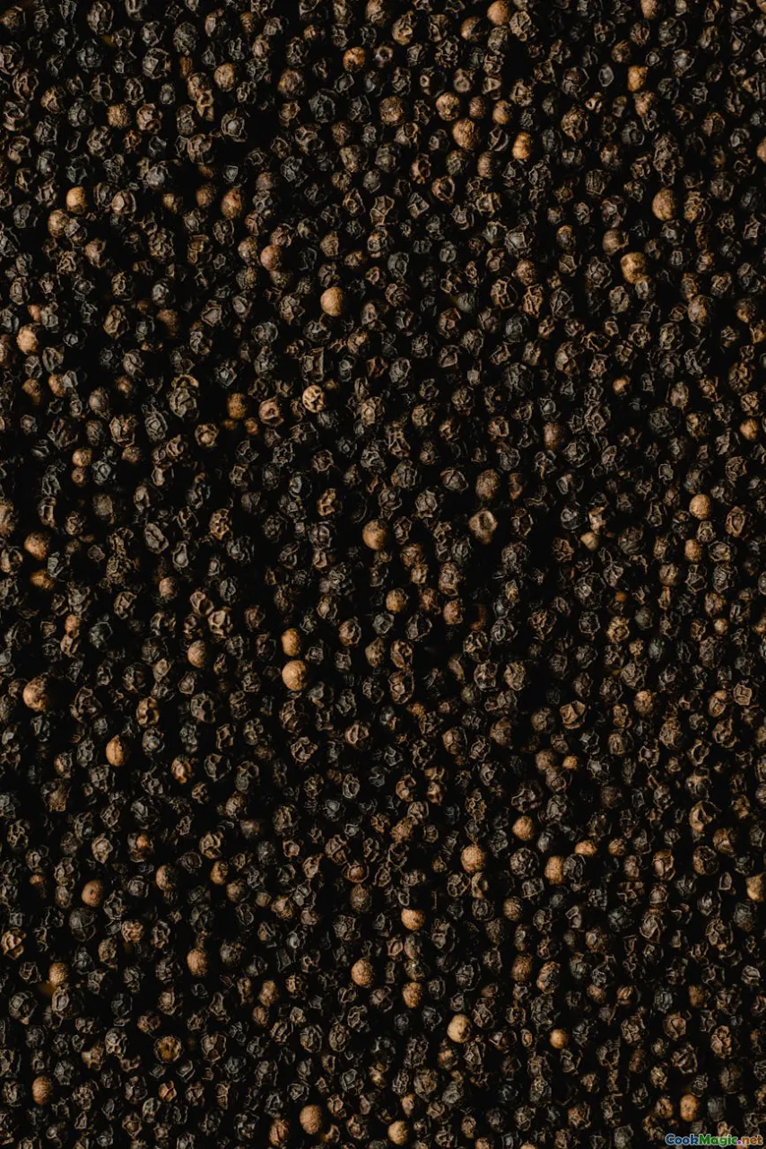 Sichuan peppercorns, hotpot, spice close-up