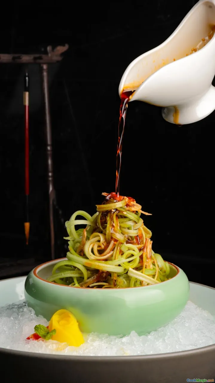Sesame Soba Noodles Tossed in Tandoori Spices