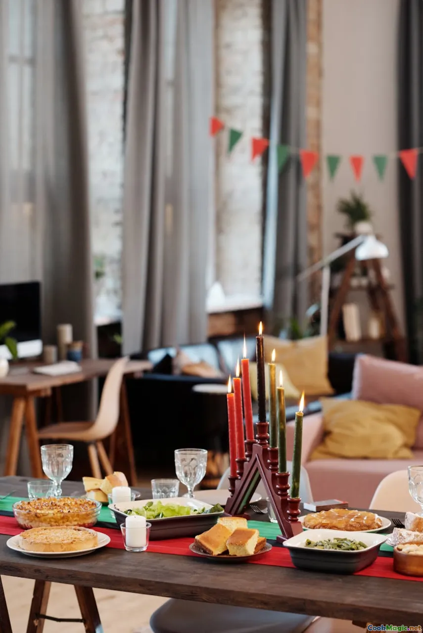 thorrablot feast, community hall, winter night, icelandic dishes