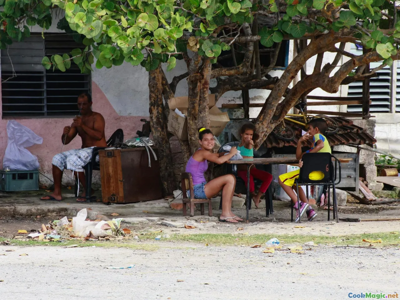 village church, urban table, family feast