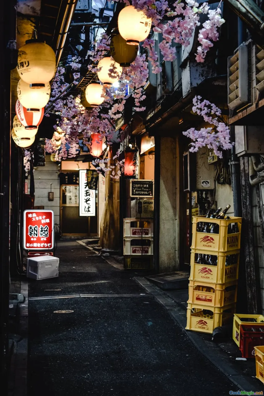 yakitori, izakaya, alleyway, tokyo
