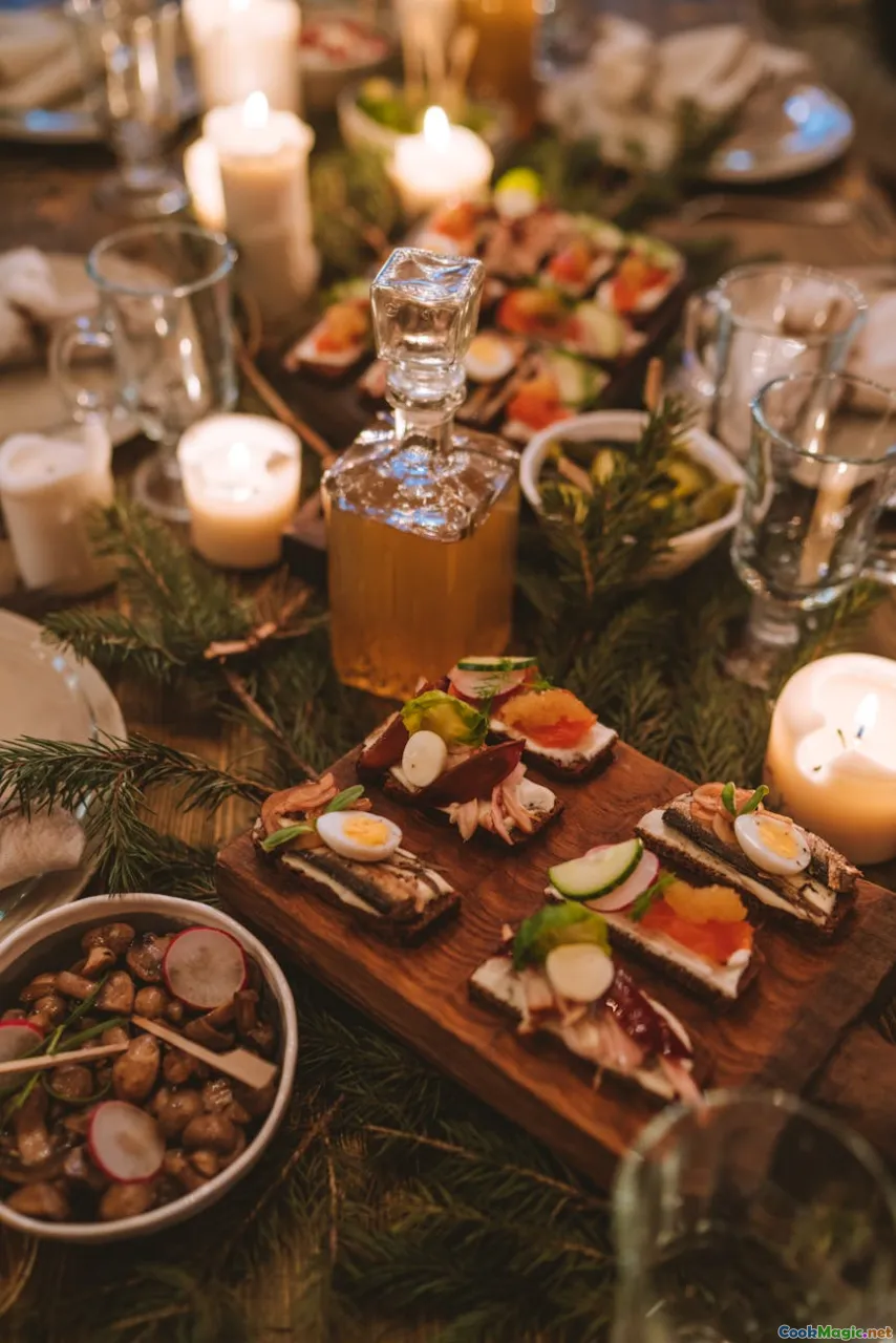 Globale Festessen für jedes Fest