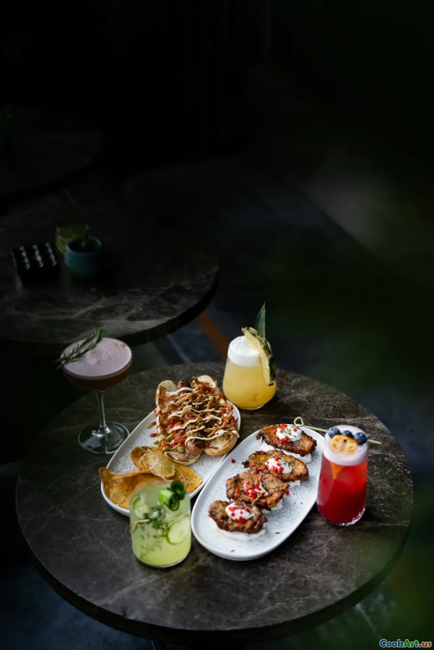 Kết hợp Cocktail với Thức ăn