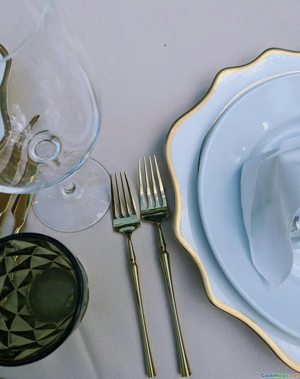 Place Setting Protocols in Classic American Dining