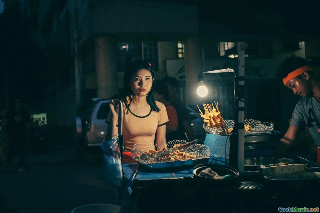 Traditional Peruvian Anticucho at Roadside Stands