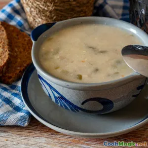 Shepherd style trahana soup warming winter staple