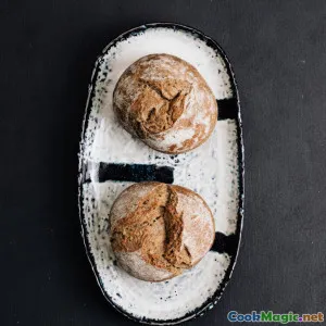 在家用提夫小米粉制作因杰拉薄饼