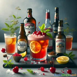 Koktail Bir Blegia Abbey Twilight Dubbel yang Kaya