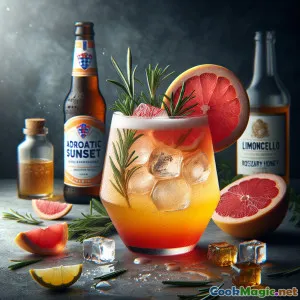 アドリアティック・サンセット・シャンディ グレープフルーツとローズマリー入り