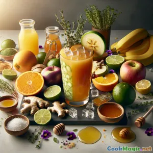 Açaí do Amanhecer Amazônico: Toque Tropical em um Smoothie Clássico