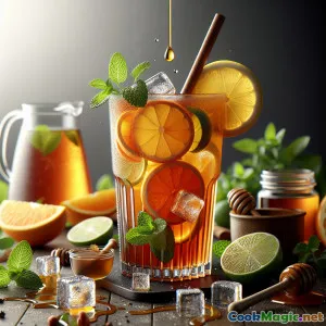 Andalusian Citrus Black Tea Chill: Sparkling English Twist
