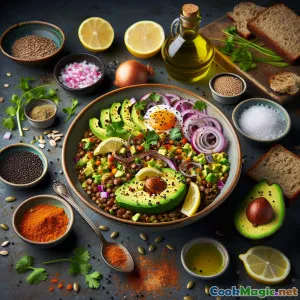 Azifa & Remuk Alpukat: Sentuhan Salad Inggris-Etiopia